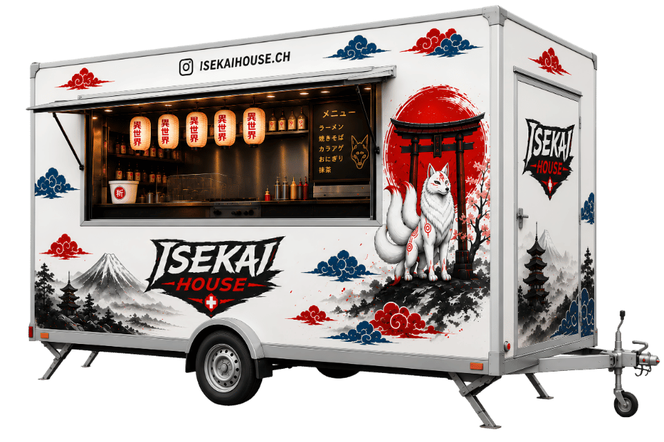 Isekai House branded food truck